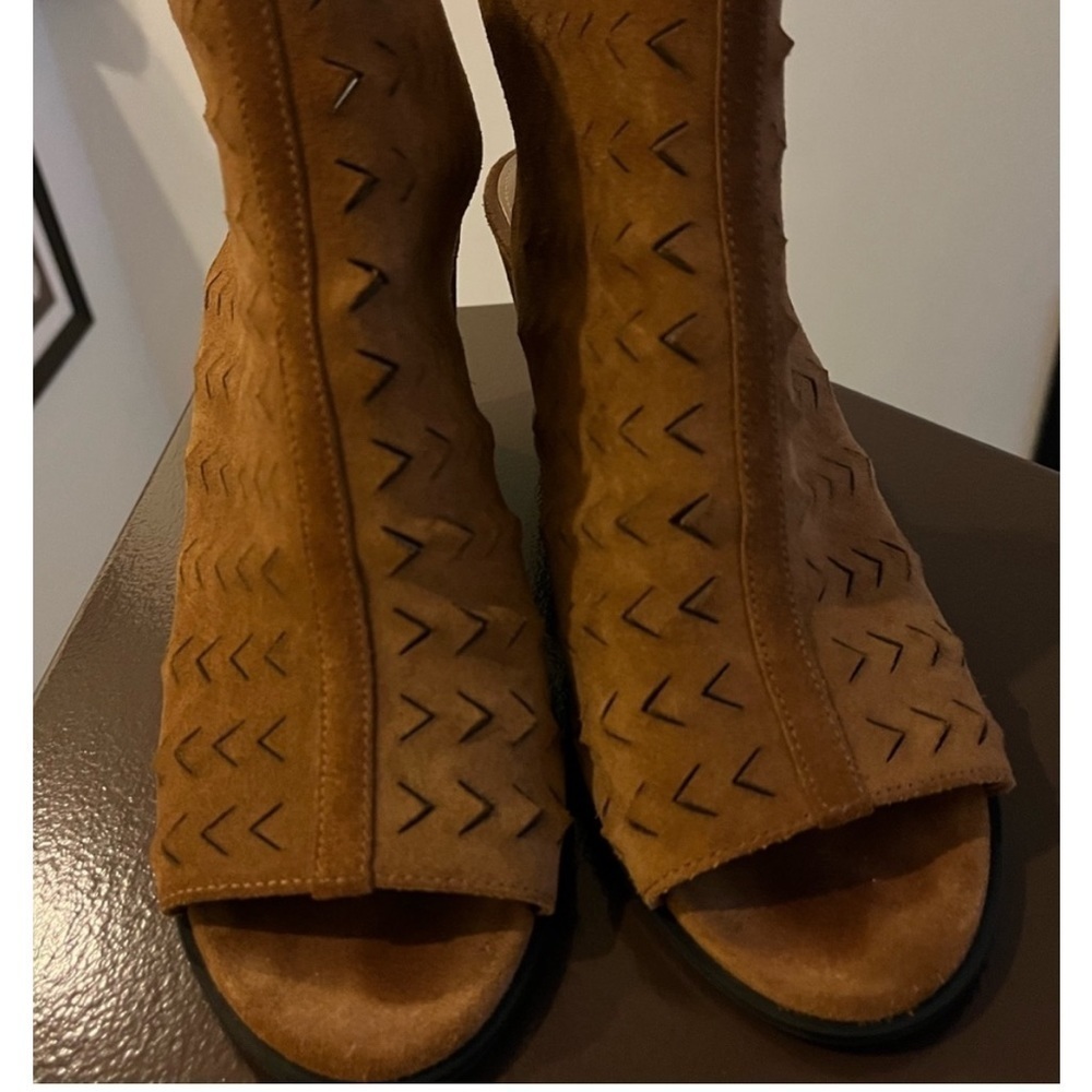 Via Spiga  wedge mules 3 1/4" Heel Size 8.5